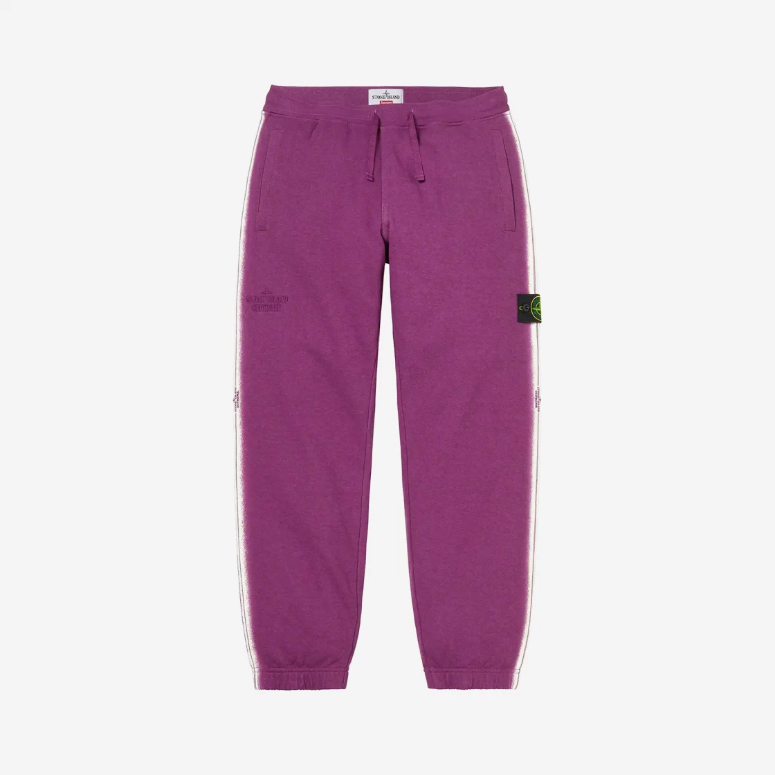 Supreme x outlet stone island sweatpants